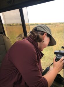 Melissa On Safari